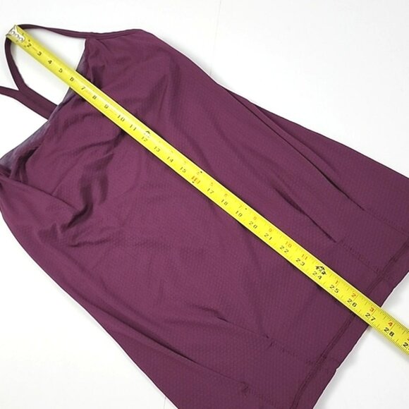 Lululemon C.Y.B Tank Plum Wee Space Plum Built-In Shelf Bra Size 4 - Picture 13 of 14